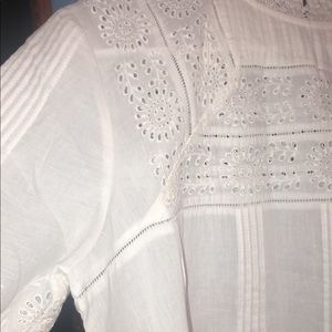 Frye linen top (m) NWT